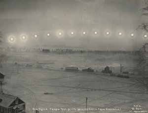 Sun Cycle Taken Dec 21-17. Looking South from Gov. Hill