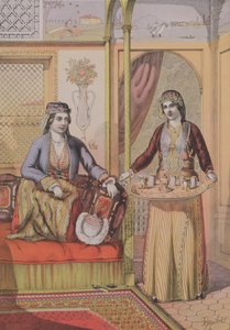 Armenian Ladies at Home, engraved by Charles Parsons, 1862 by H.J. van Lennep