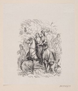 Illustration for "The Wild Swans" in H.C. Andersen, "Fairy Tales and Stories", Volume 1
