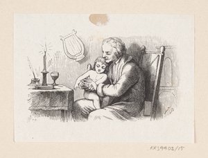 Illustration for "The Naughty Boy" in H.C. Andersen, "Fairy Tales and Stories", Volume 1