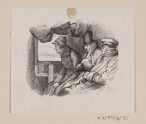 Illustration for "The Galoshes of Fortune" in H.C. Andersen, "Fairy Tales and Stories", Volume 1 by H.P. Hansen