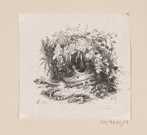 Illustration for "The Princess and the Pea" in H.C. Andersen, "Fairy Tales and Stories", Volume 1 by H.P. Hansen