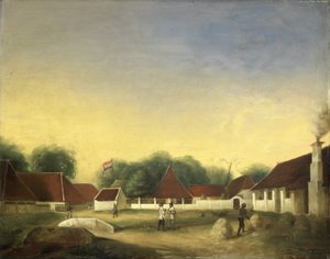 A Sugar Factory (?) on Java by H.Th. Hesselaar