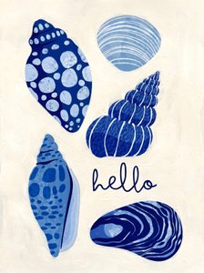 Hello Blue Seashells