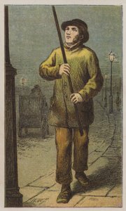 Lamplighter by H.W. (after) Petherick