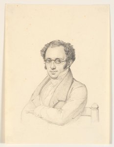 Portrait of Notary Public, Professor, Councillor Nicolai Christian Levin Abrahams