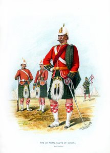 The 5th Royal Scots of Canada, Montreal, c. 1890