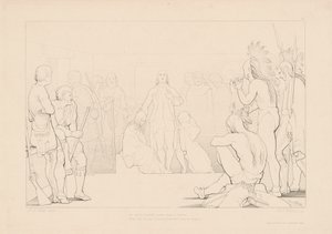 He for His Bleeding Country Prays to Heaven by H. G. Watkins, after George Elgar Hicks