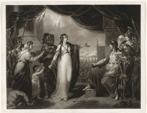 Timoclea Brought Before Alexander by H. Gillbank