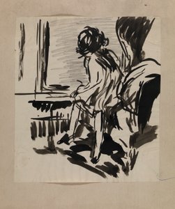 Untitled (Seated Figure)