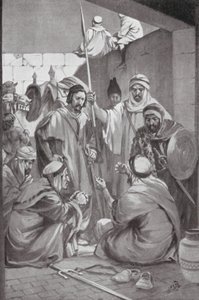 Arabs Planning a Revolt by H. M. (after) Burton
