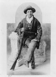 Calamity Jane as General Crook