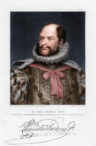 Prince Augustus Frederick, Duke of Sussex by H. Robinson