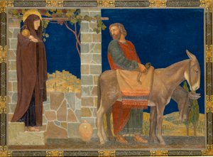 The Flight into Egypt by H. Siddons Mowbray