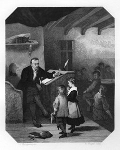 Gysbert Japiks, 17th Century Frisian Writer, Poet, Schoolteacher and Cantor by H. Sluyter