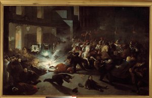 Assassination attempt on Napoleon III by Felice Orsini in Paris on January 14 by H. Vittori Romano
