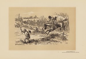 Hunting Sketches, No 9, Look Out by Hablot Knight (1815 92) Browne