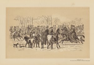 Rotten Row, No 2, As it Is by Hablot Knight (1815 92) Browne