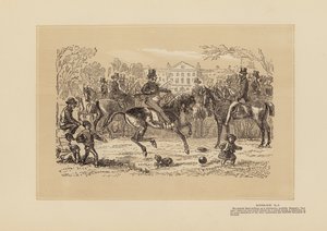Rotten Row, No 3, Music and Memory by Hablot Knight (1815 92) Browne