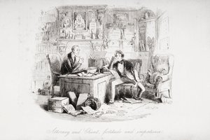 Attorney and Client, fortitude and impatience, illustration from 
