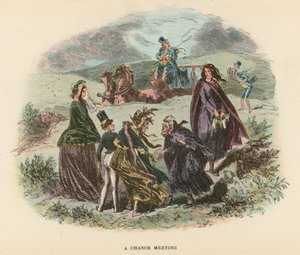 Illustration for Dombey and Son by Hablot Knight Browne