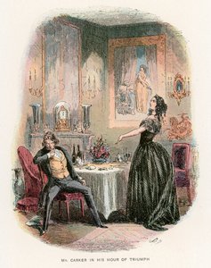 Illustration for Dombey and Son by Hablot Knight Browne