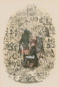 Illustration for Martin Chuzzlewit by Hablot Knight Browne
