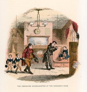 Illustration for Nicholas Nickleby by Hablot Knight Browne