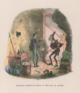 Illustration for Nicholas Nickleby by Hablot Knight Browne