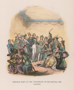Illustration for Nicholas Nickleby by Hablot Knight Browne