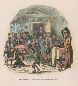 Illustration for Nicholas Nickleby by Hablot Knight Browne