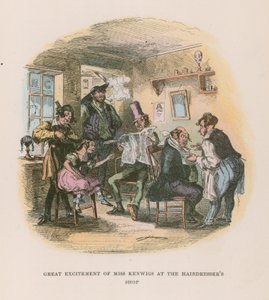 Illustration for Nicholas Nickleby by Hablot Knight Browne
