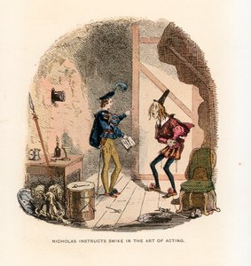Illustration for Nicholas Nickleby by Hablot Knight Browne