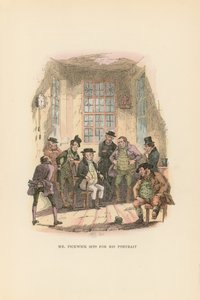 Illustration for Pickwick Papers by Hablot Knight Browne