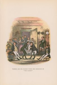 Illustration for Pickwick Papers by Hablot Knight Browne