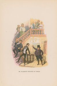 Illustration for Pickwick Papers by Hablot Knight Browne