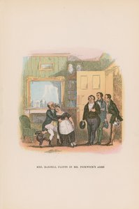 Illustration for Pickwick Papers by Hablot Knight Browne