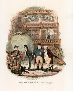 Illustration for the Pickwick Papers by Hablot Knight Browne