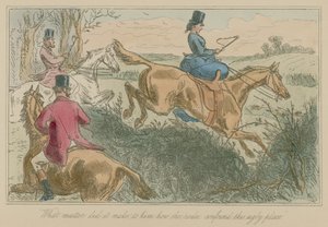 What Matter Did It Make to Him How She Rode, Confound This Ugly Place by Hablot Knight Browne