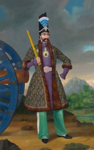 Naser ad-Din, the Shah of Persia by Hakob Hovnatanyan