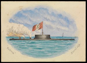 Victoria Turret Ship by Hamilton Williams
