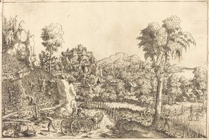 Landscape with a Vineyard by Hanns Lautensack