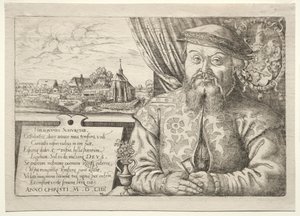 Hieronymus Schurstab, Mayor of Nuremberg by Hanns Sebald Lautensack