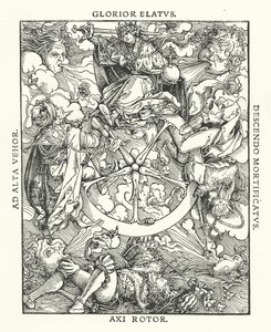 Woodcut from De Remediis Utriusque Fortunae (Remedies for Fortune Fair and Foul) by Petrarch by Hans (after) Burgkmair
