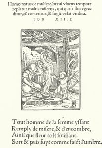 The Mother and Young Child (engraving) by Hans (after) Holbein the Younger