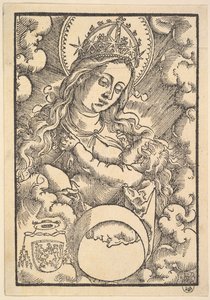 Madonna Lactans, from Enchiridon Poeticum, 1515 by Hans Baldung