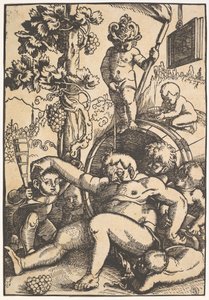 The Drunk Bacchus by Hans Baldung