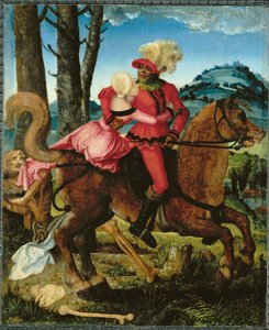 Knight, Virgin, and Death by Hans Baldung Grien