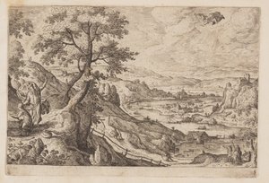 Plate 5, from Landscapes with Scenes from the Old and New Testament and Ovid