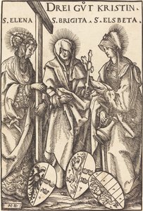 Saint Helena, Saint Brigitta and Saint Elizabeth by Hans Burgkmair I